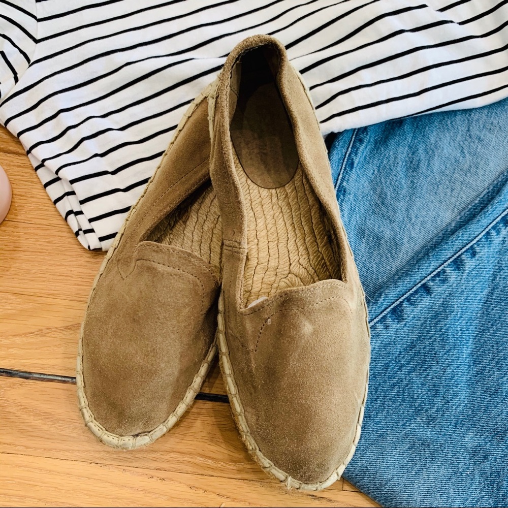GAP Suede Espadrille Flats